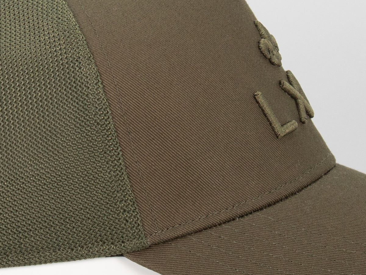 Casquette « Évasion » Ton sur Ton Coton Kaki