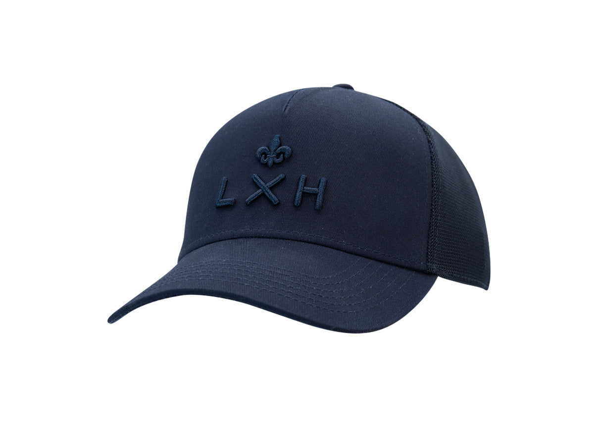 Casquette Évasion Coton Ton sur Ton Bleu Galaxie