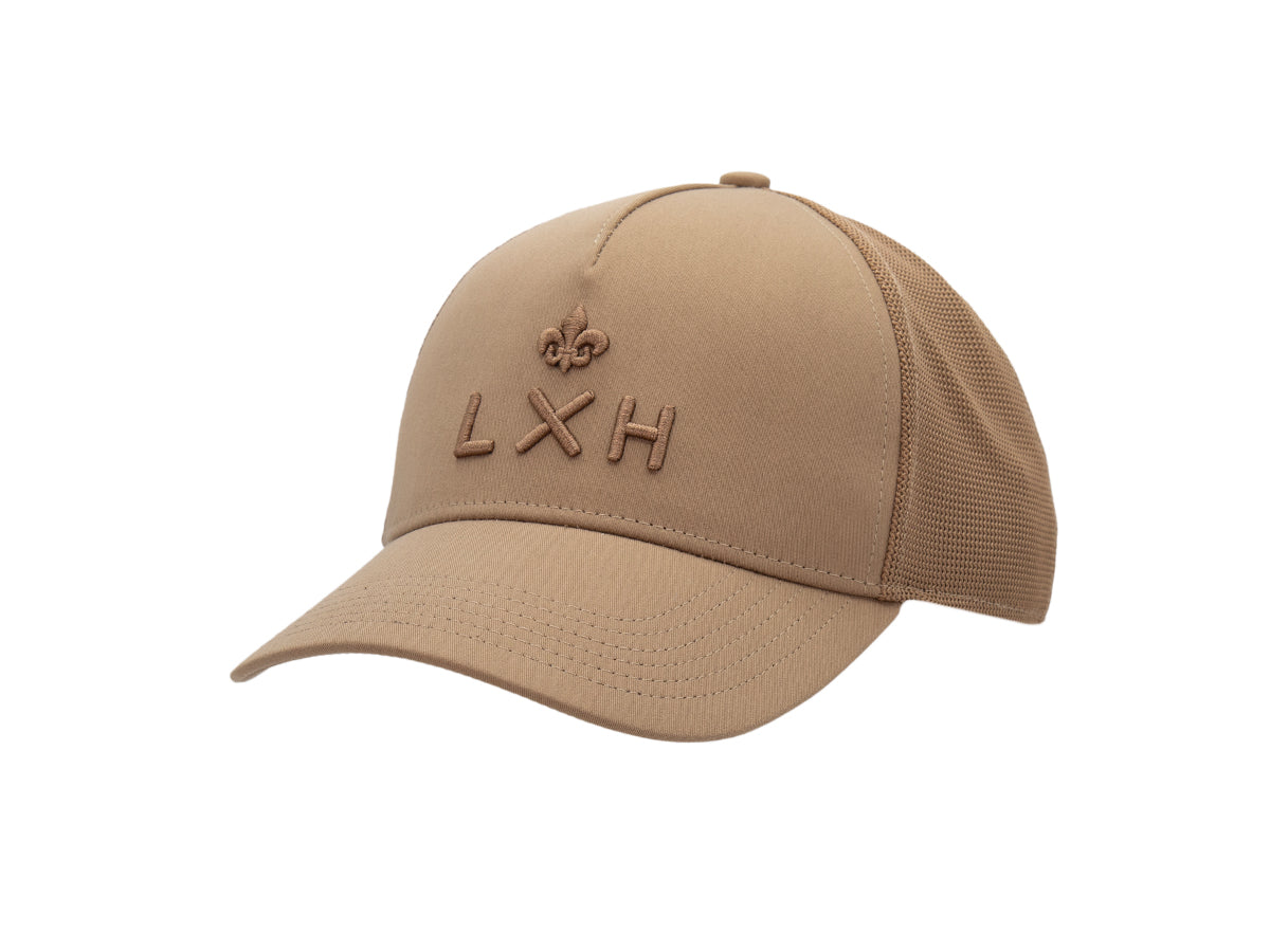 Evasion Tone-on-Tone Cap Black Brown Cotton