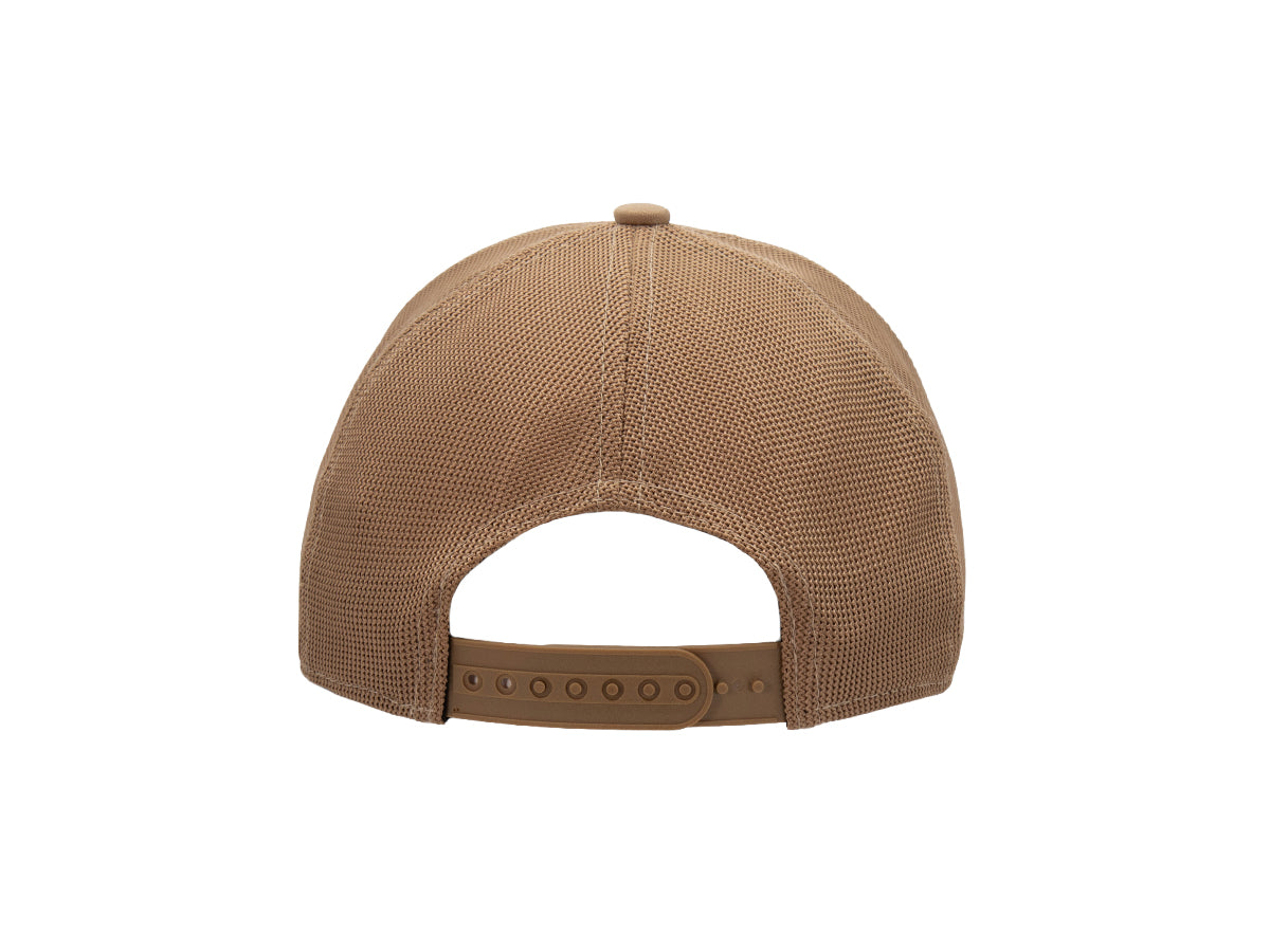 Evasion Tone-on-Tone Cap Black Brown Cotton