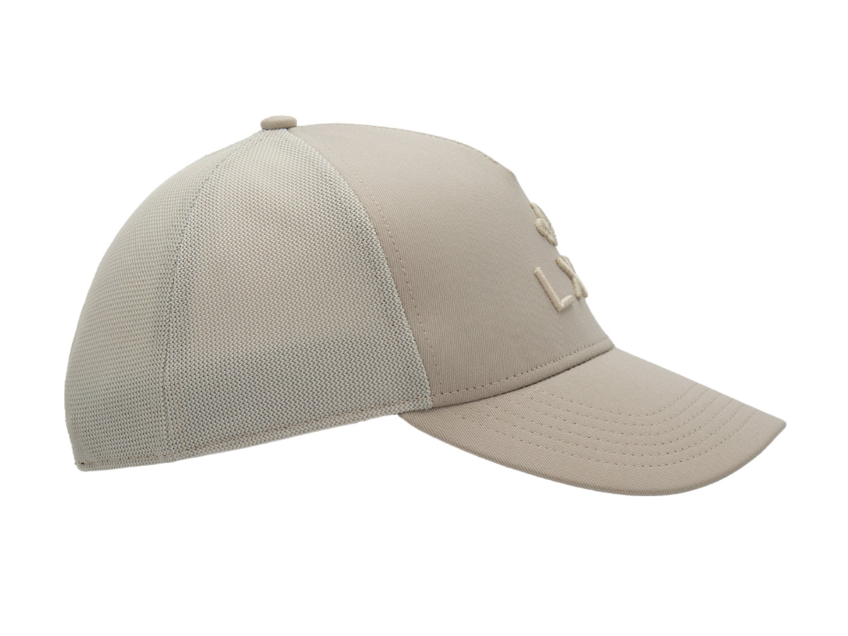 Evasion Tone-on-Tone Cotton Cap Black Putty