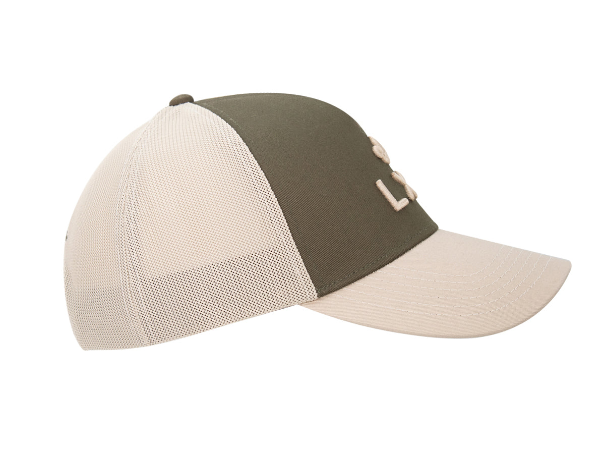 Casquette « Évasion » Bi-Color Coton Kaki / Mastic