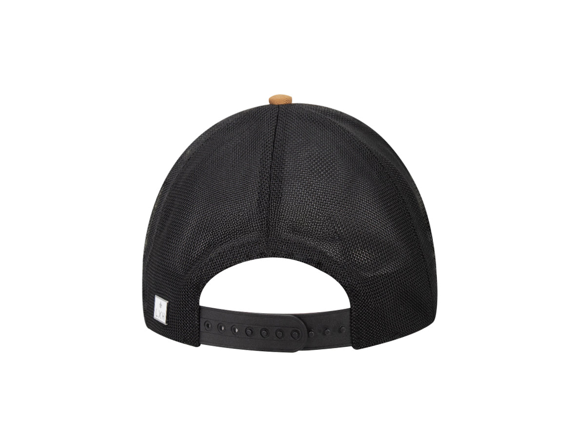Casquette « Évasion » Bi-Color Coton Pain d'épice / Noir