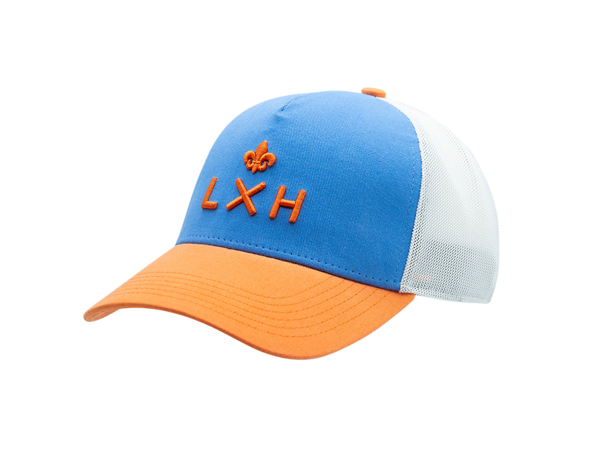 Casquette Évasion Coton Tricolor Bleu 1
