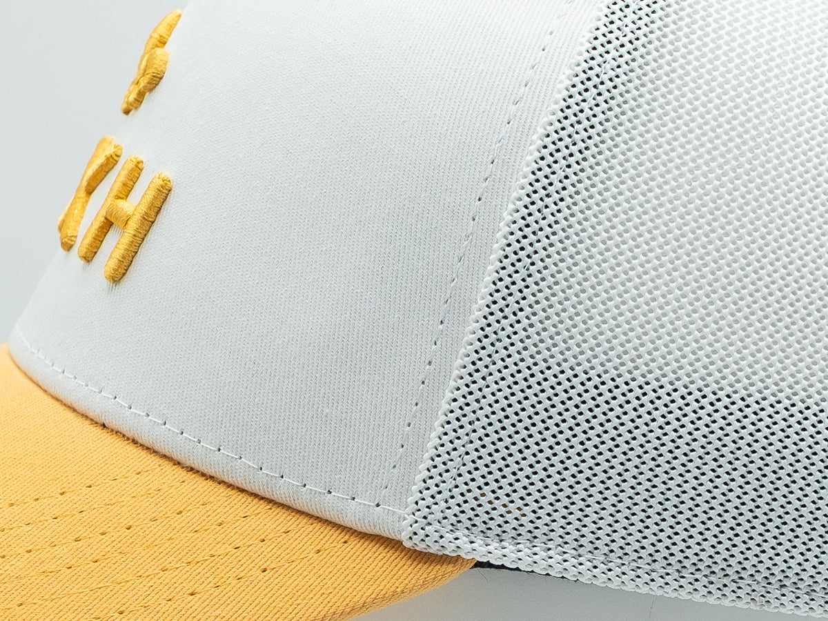 Casquette « Évasion » Coton Tricolor Blanc