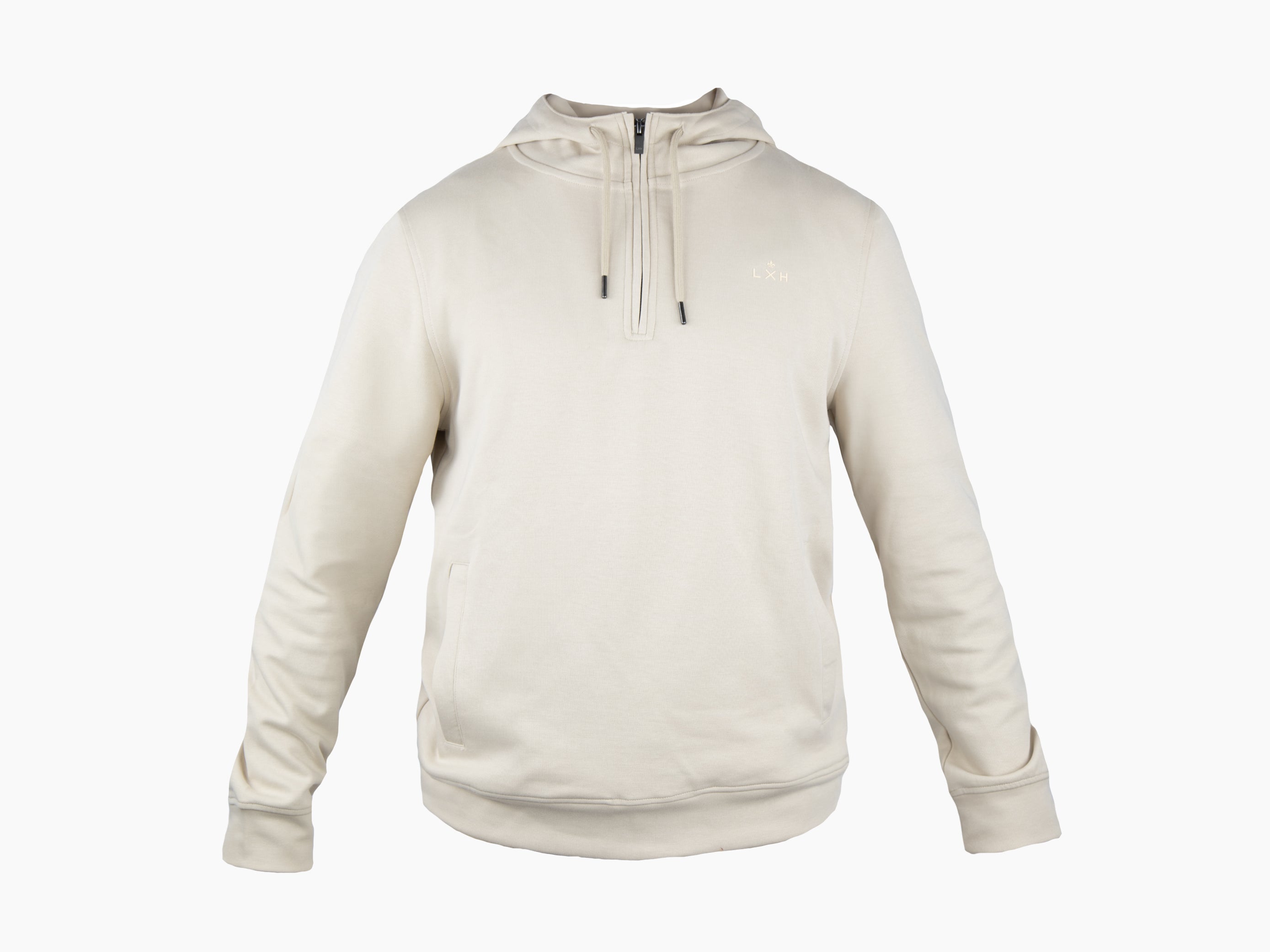 Sweat à capuche Beige 1