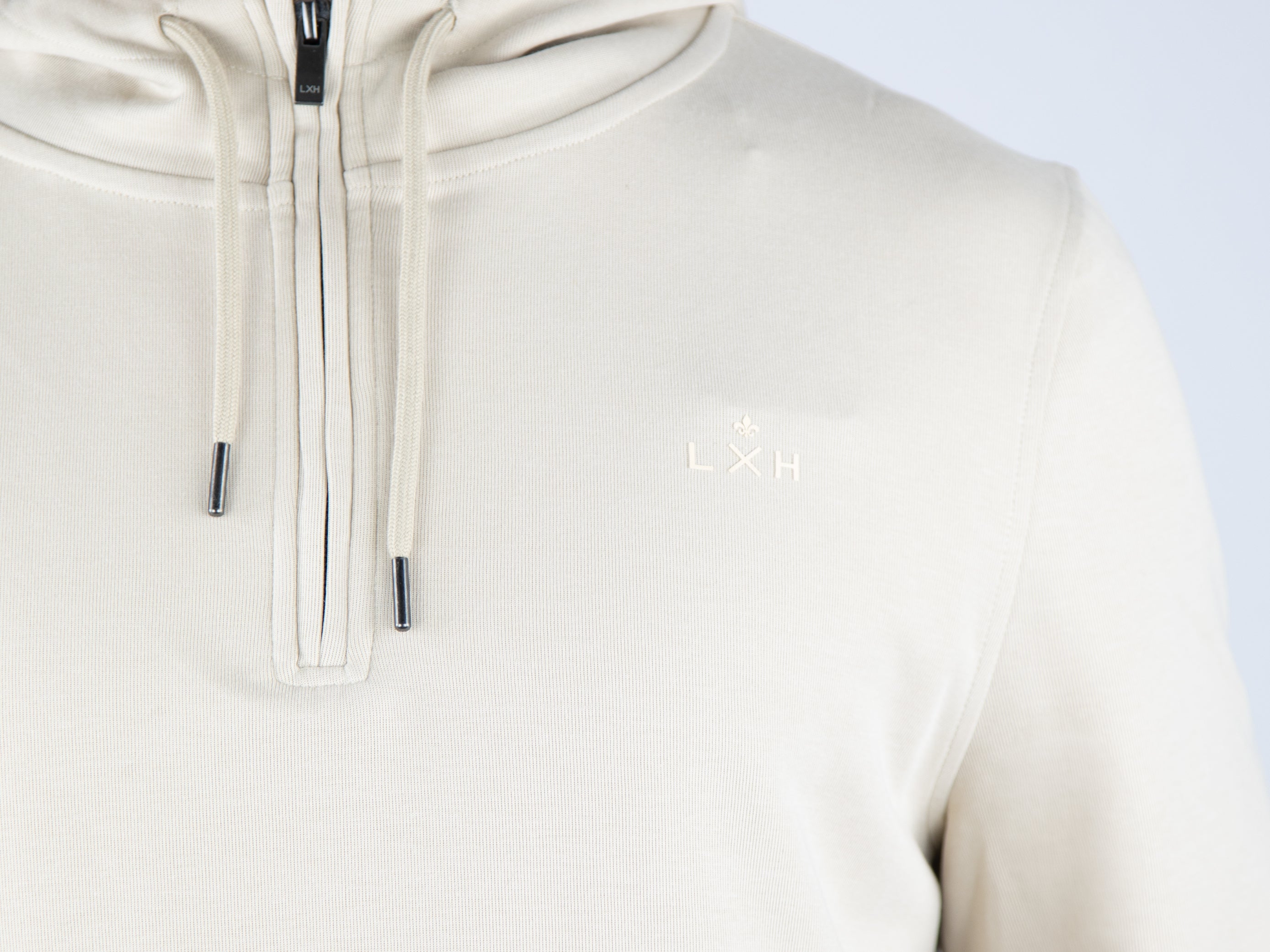 Beige hoodie