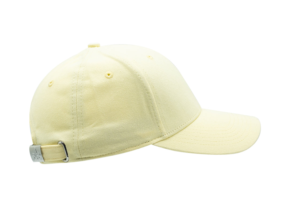 “Prestige” Lemon Yellow Cotton Cap
