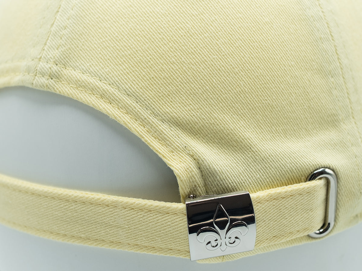 “Prestige” Lemon Yellow Cotton Cap