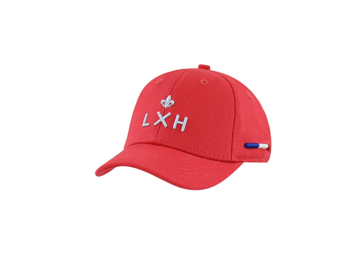 Casquette Bébé Rouge LXH Bébés Coton 1