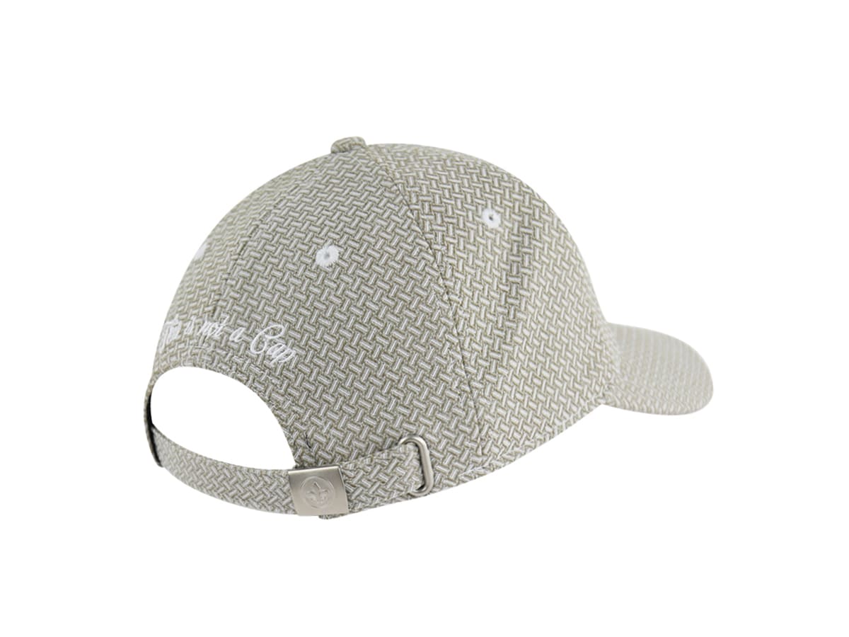 Casquette Motif Tissé Vert Olive LXH Athènes 5