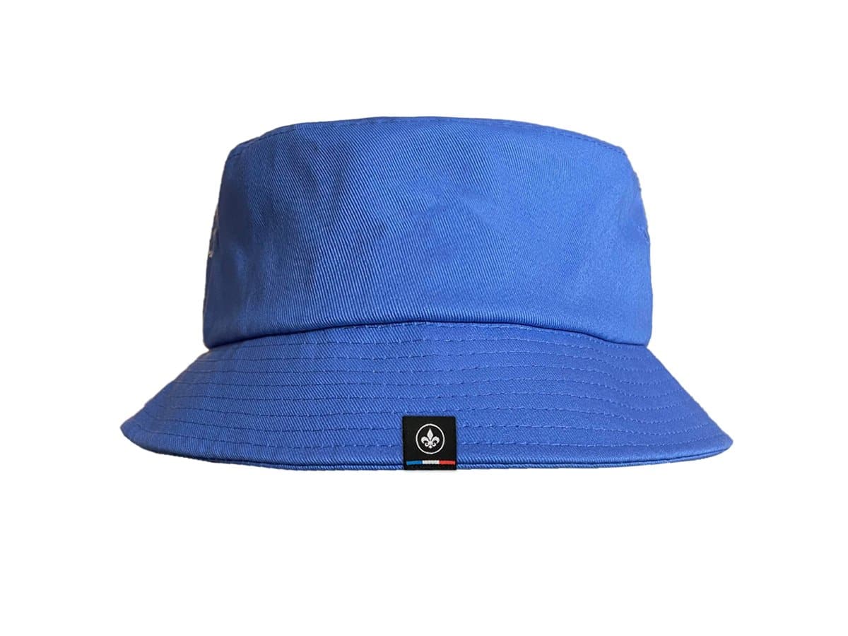 Bob Coton Bleu de la marque LXH, idéal pour un look décontracté et estival