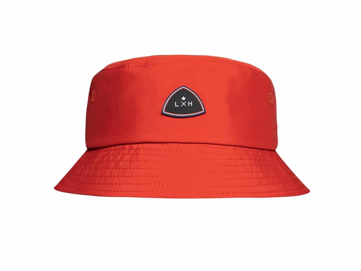 Chapeau Bob Nylon Rouge de la marque LXH au design élégant et confortable pour un look décontracté