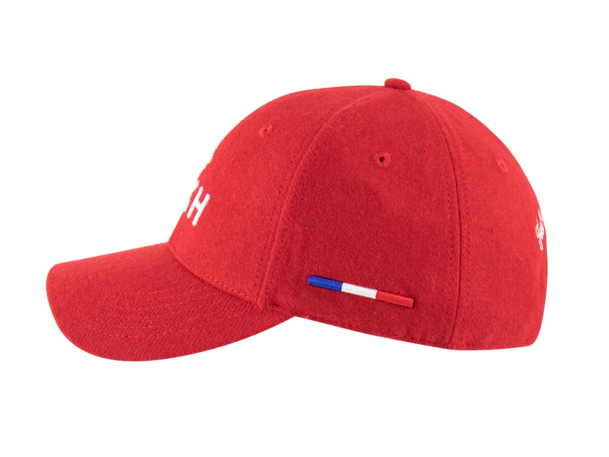 Casquette Feutrine Cerise LXH Megève Feutrine 2