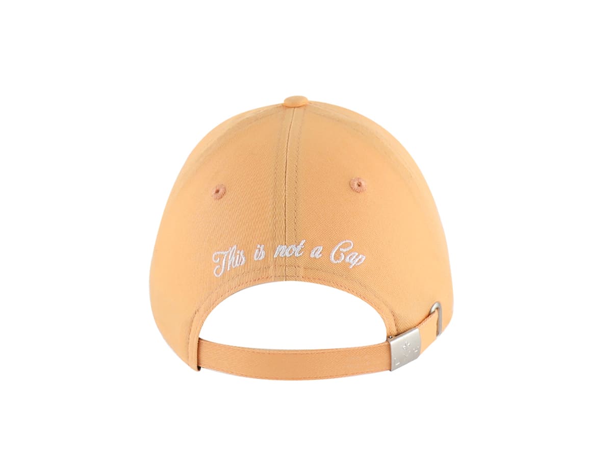 Casquette Coton Pêche avec inscription amusante au dos pour un style décontracté