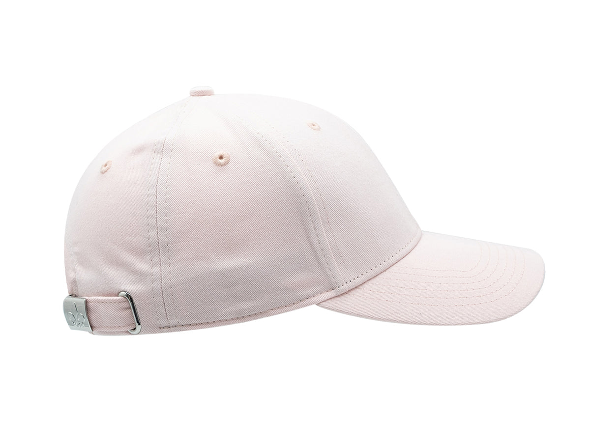 Casquette coton rose poudré de la marque LXH avec un design élégant et confortable