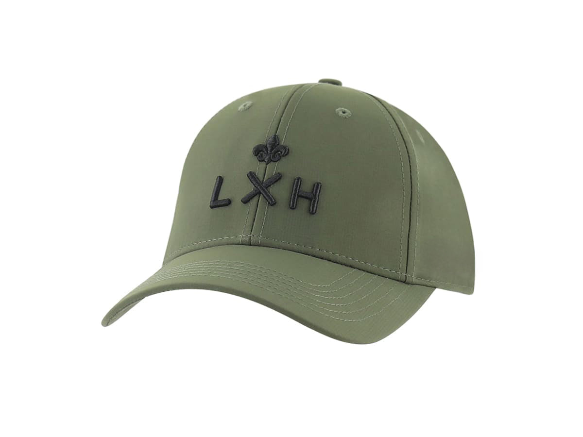 Casquette kaki homme premium LXH avec logo brodé pour un style décontracté et tendance