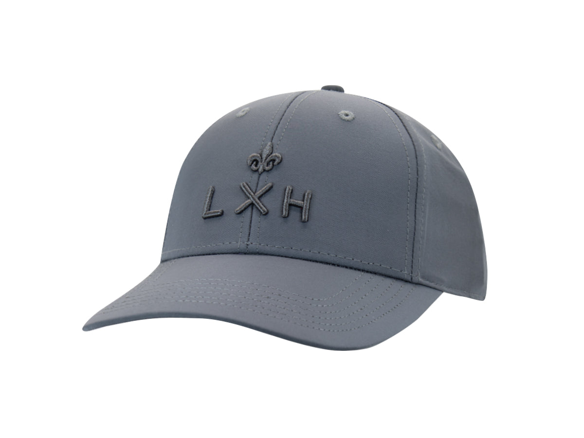 Casquette LXH en nylon ton sur ton avec logo brodé sur le devant pour un style moderne