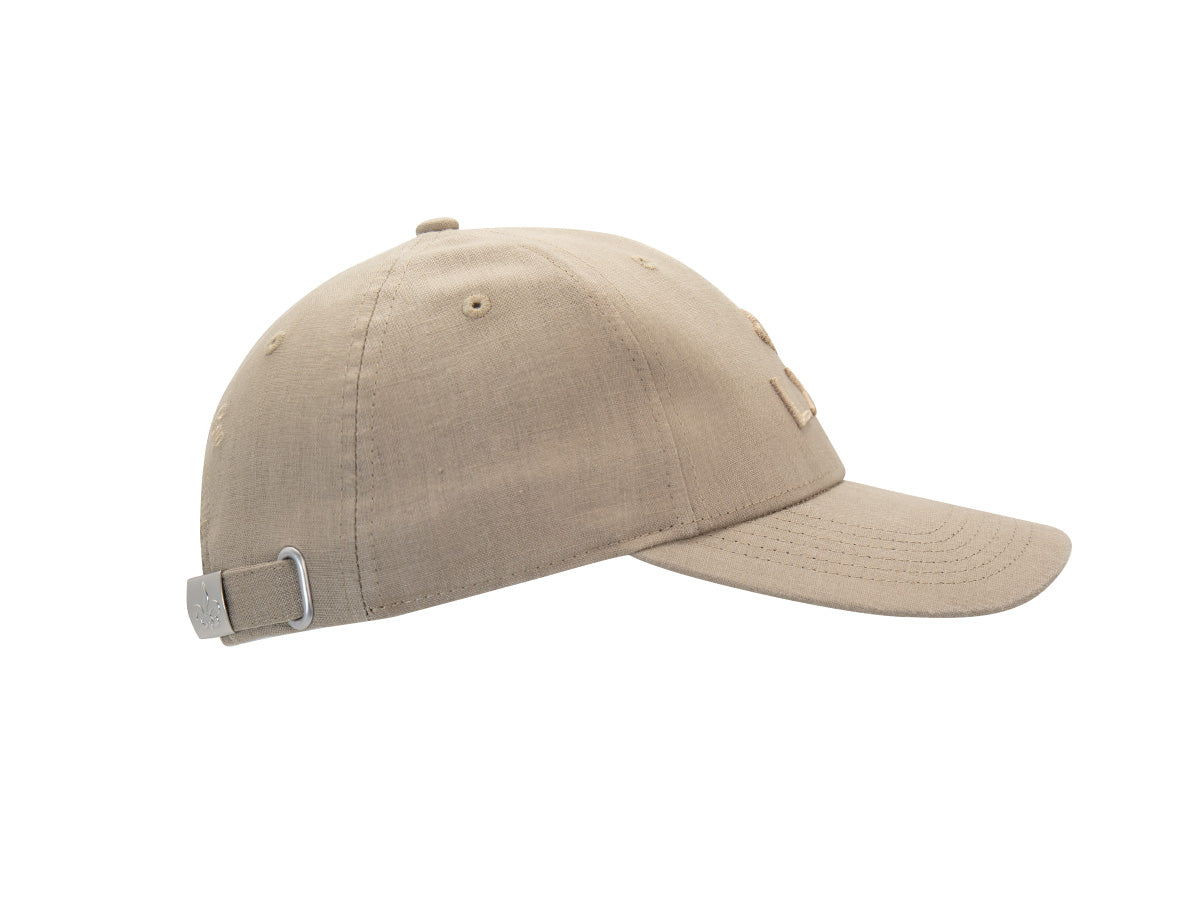 Casquette sweet pants LXH beige avec une visière parfaite pour un style décontracté