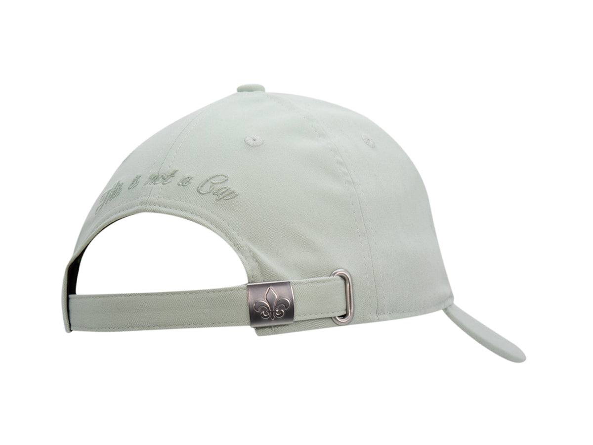 Casquette sweet pants de LXH en vert clair avec un design tendance et ajustable à l'arrière