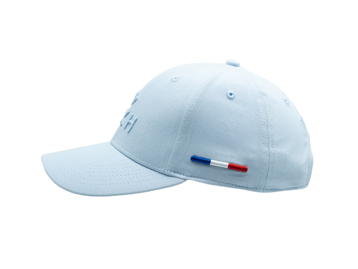 Casquette LXH Ton sur Ton Bleu Ciel avec broderie discrète et design léger pour un style décontracté