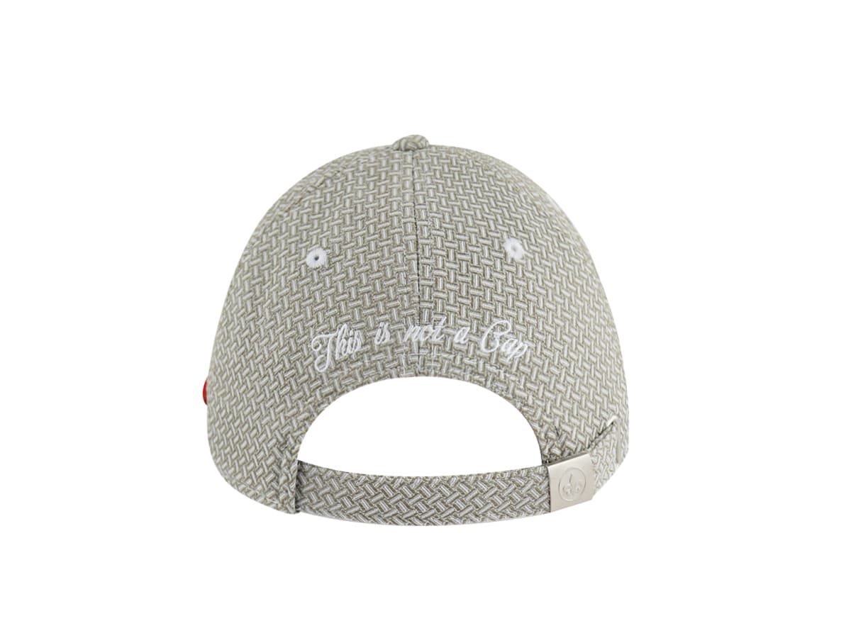 Casquette Motif Tissé Vert Olive LXH Athènes 4