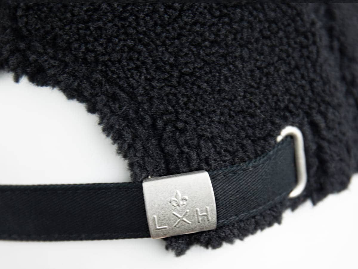 Casquette Molleton Extérieur Noir LXH Saint-Pétersbourg Molleton 24