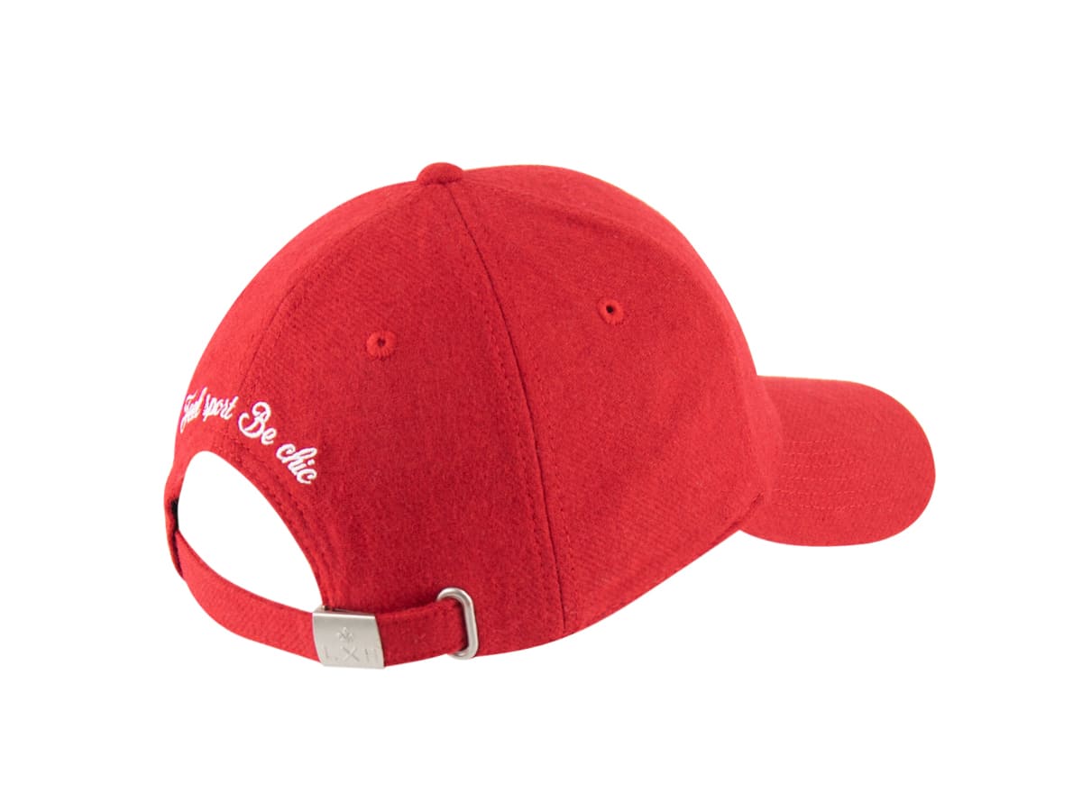 Casquette Feutrine Cerise LXH Megève Feutrine 5