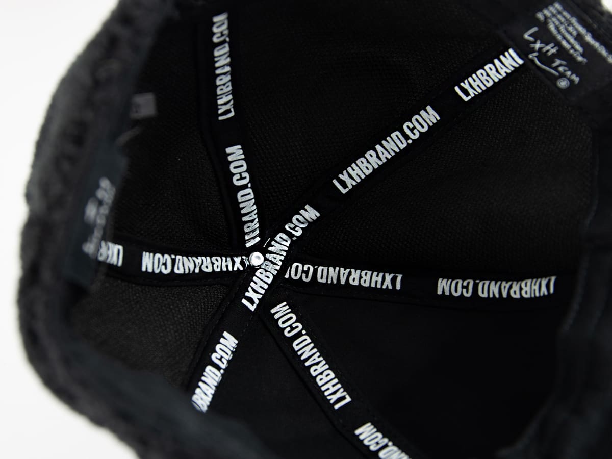 Casquette Molleton Extérieur Noir LXH Saint-Pétersbourg Molleton 12