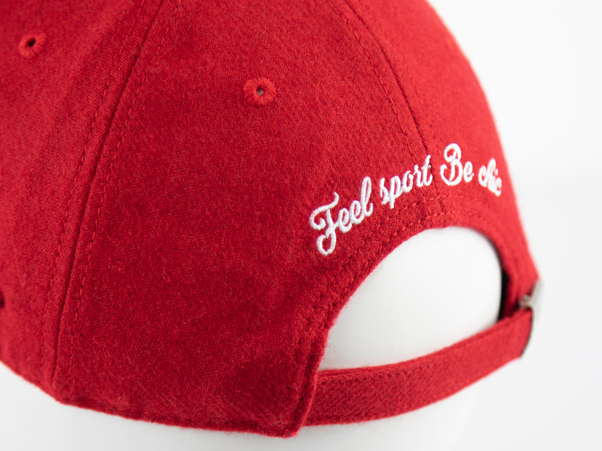 Casquette Feutrine Cerise LXH Megève Feutrine 13