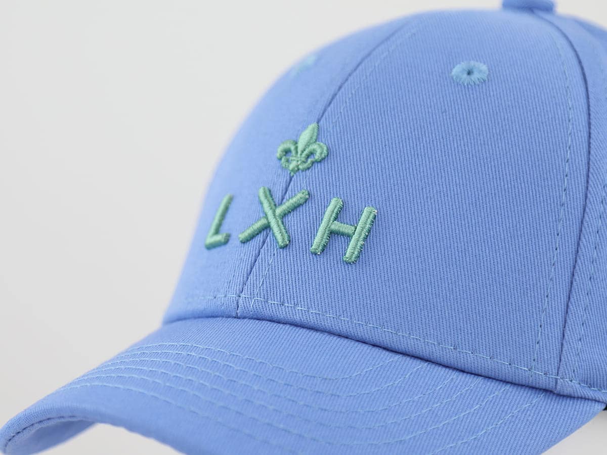 Casquette Bébé Bleu LXH Bébés Coton 8