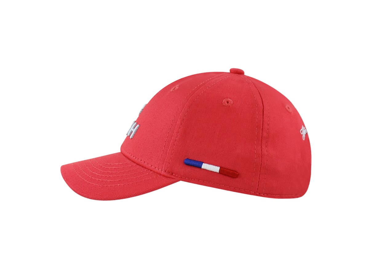 Casquette Bébé Rouge LXH Bébés Coton 2