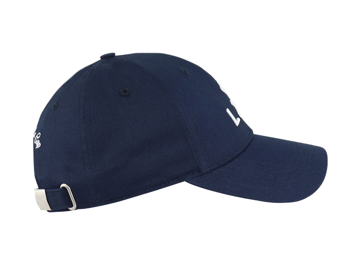 Casquette LXH en Coton Bleu Marine avec fermeture réglable et design classique