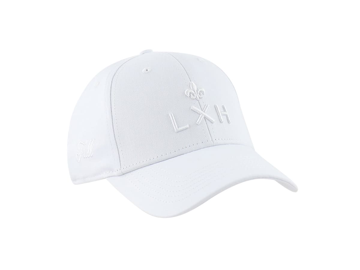 Casquette LXH Ton sur Ton Blanc avec design élégant et broderie subtile pour un style moderne