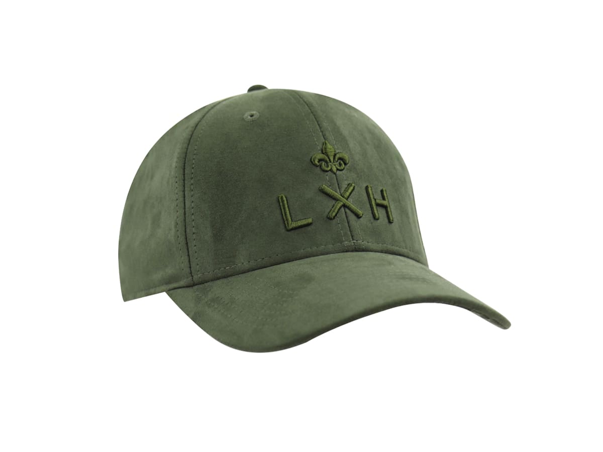 Casquette LXH Ton sur Ton Kaki avec broderie de logo élégante et design moderne