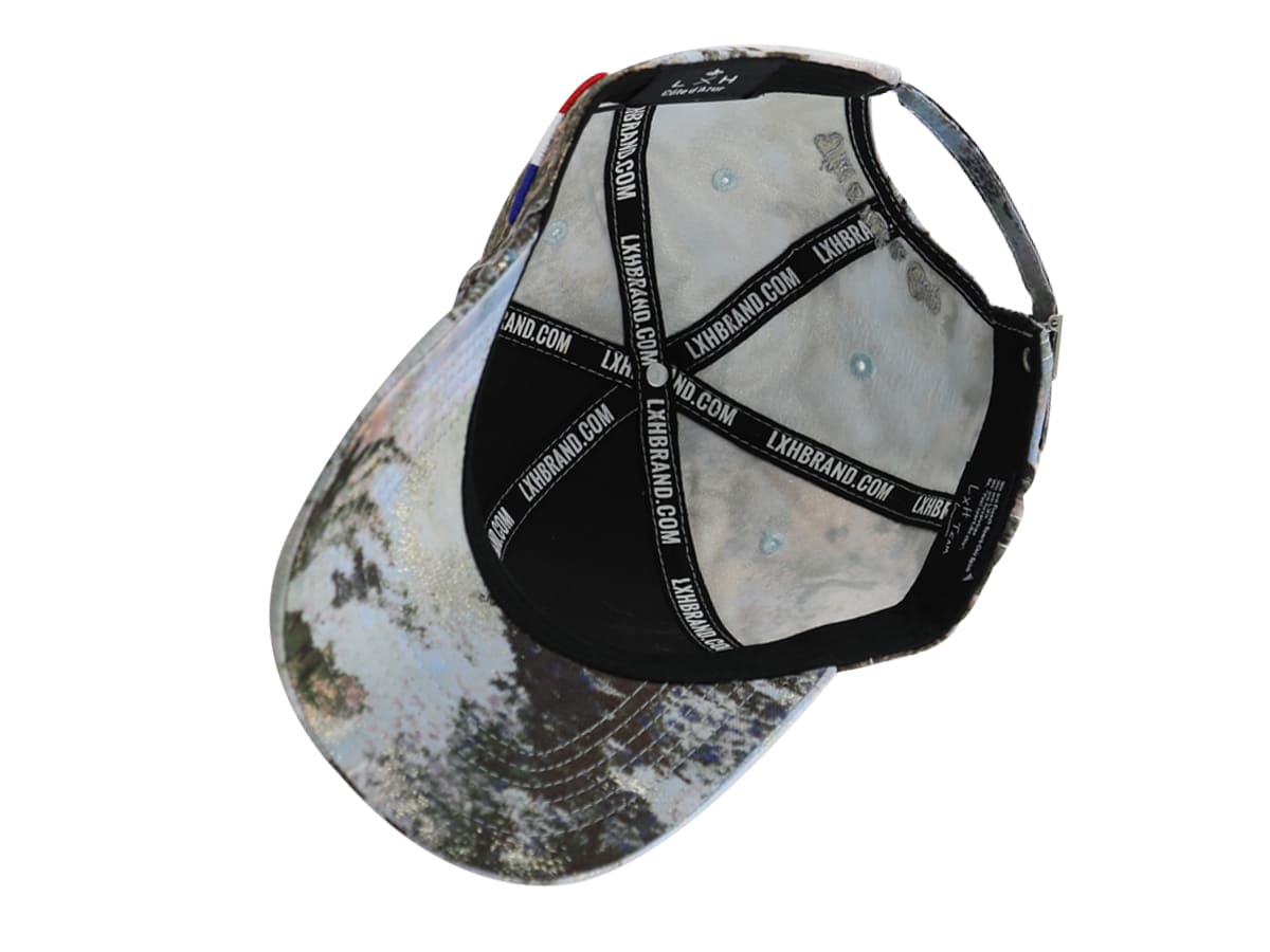 Casquette Minéraux Bleu Doré LXH Agadir Jacquard 11