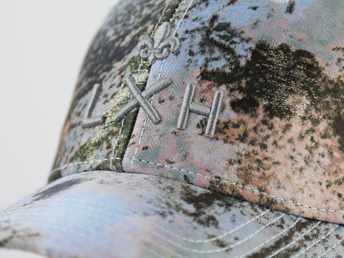 Casquette Minéraux Bleu Doré LXH Agadir Jacquard 8