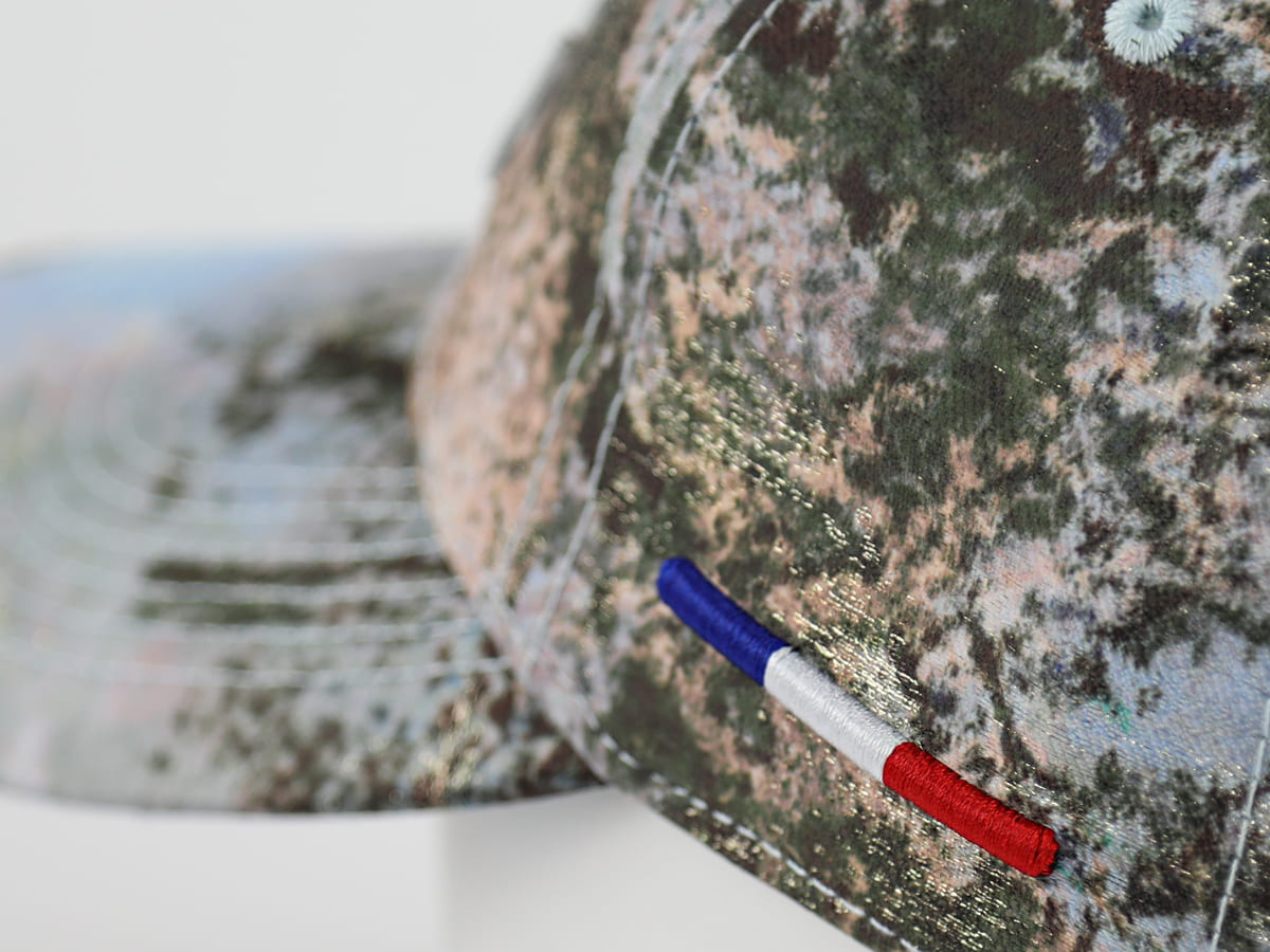 Casquette Minéraux Bleu Doré LXH Agadir Jacquard 9