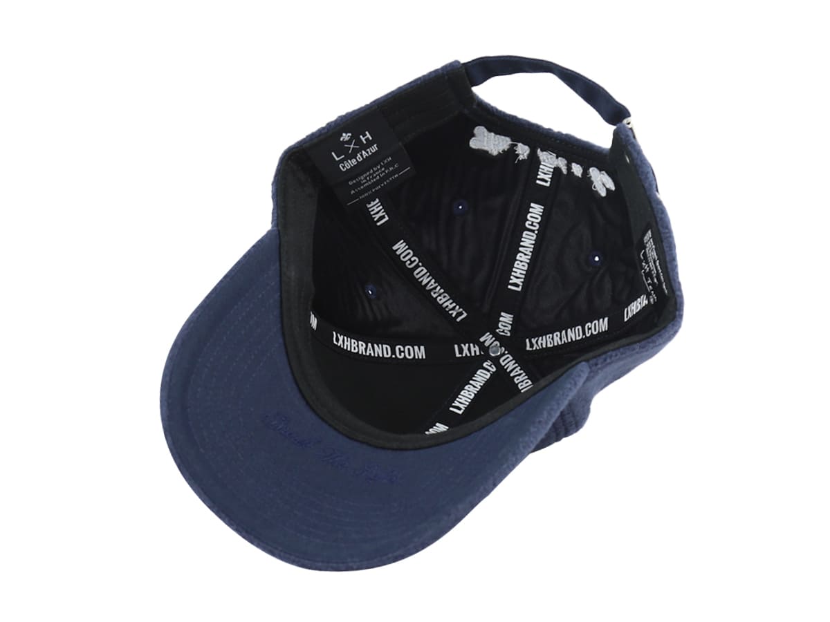 Casquette LXH Polaire Bleu Marine avec doublure intérieure confortable et logo élégant