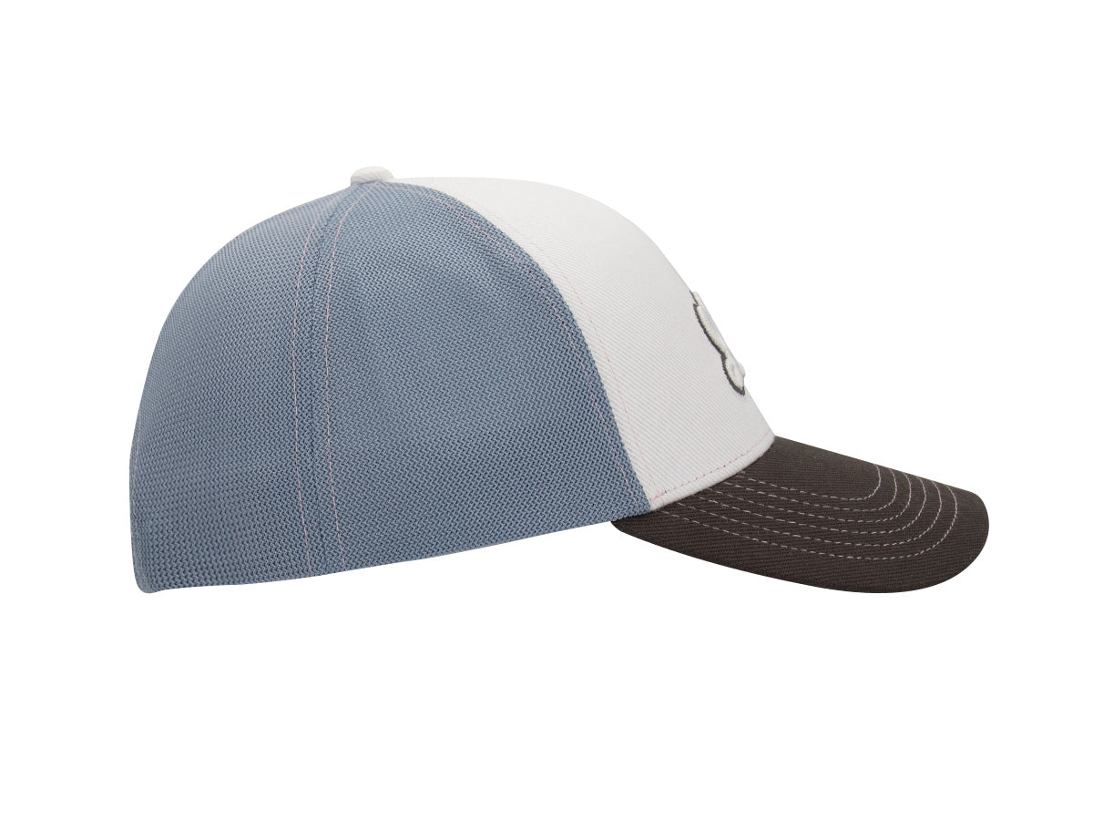 Casquette LXH Studio Coton Sépia avec visière brun et design moderne