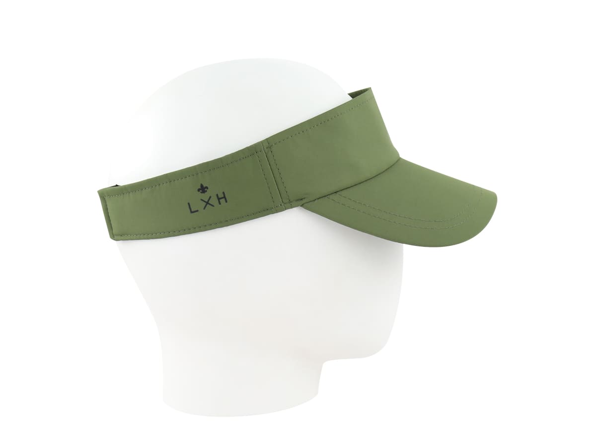 Visière Nylon Kaki LXH avec une conception légère pour les activités en plein air