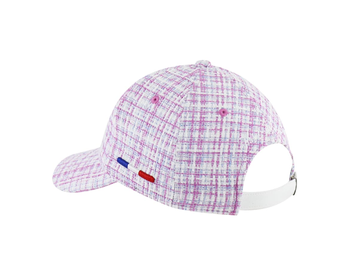 Casquette Tweed Orchidée LXH Milan Tweed 3