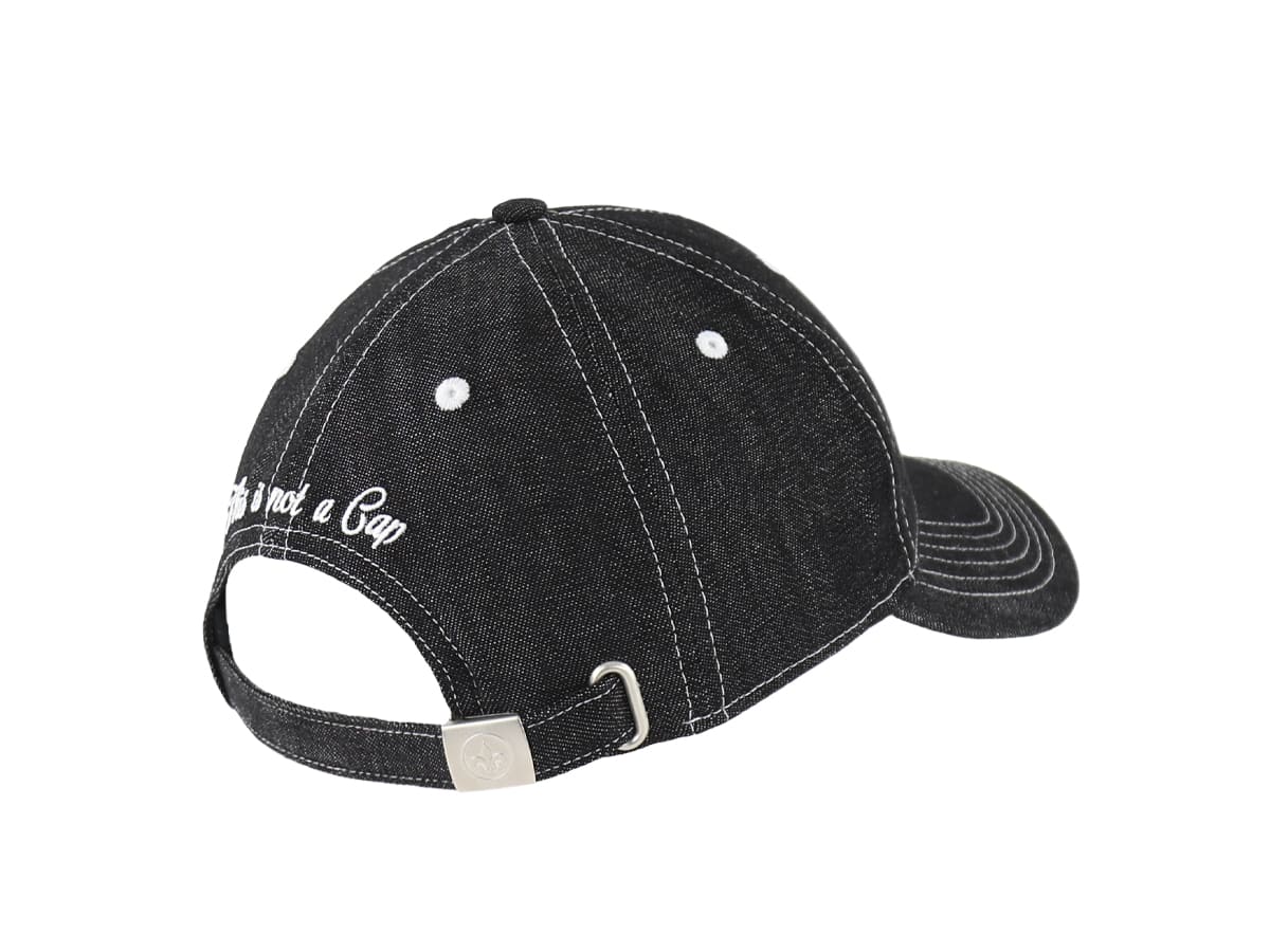 Casquette Jeans Noir LXH Memphis Jean 5