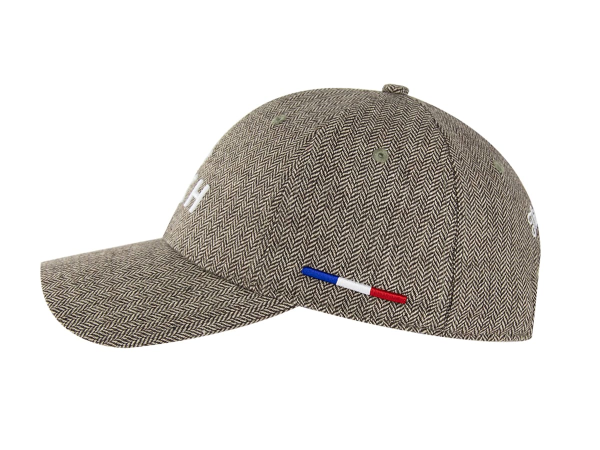 Casquette Chevron MarronMarron LXH Budapest Laine 2