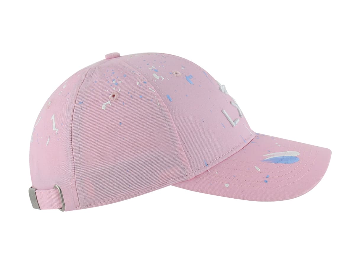 Casquette Art Rose - Peinture Bleu Ciel / Blanc LXH Buenos Aires Coton 6