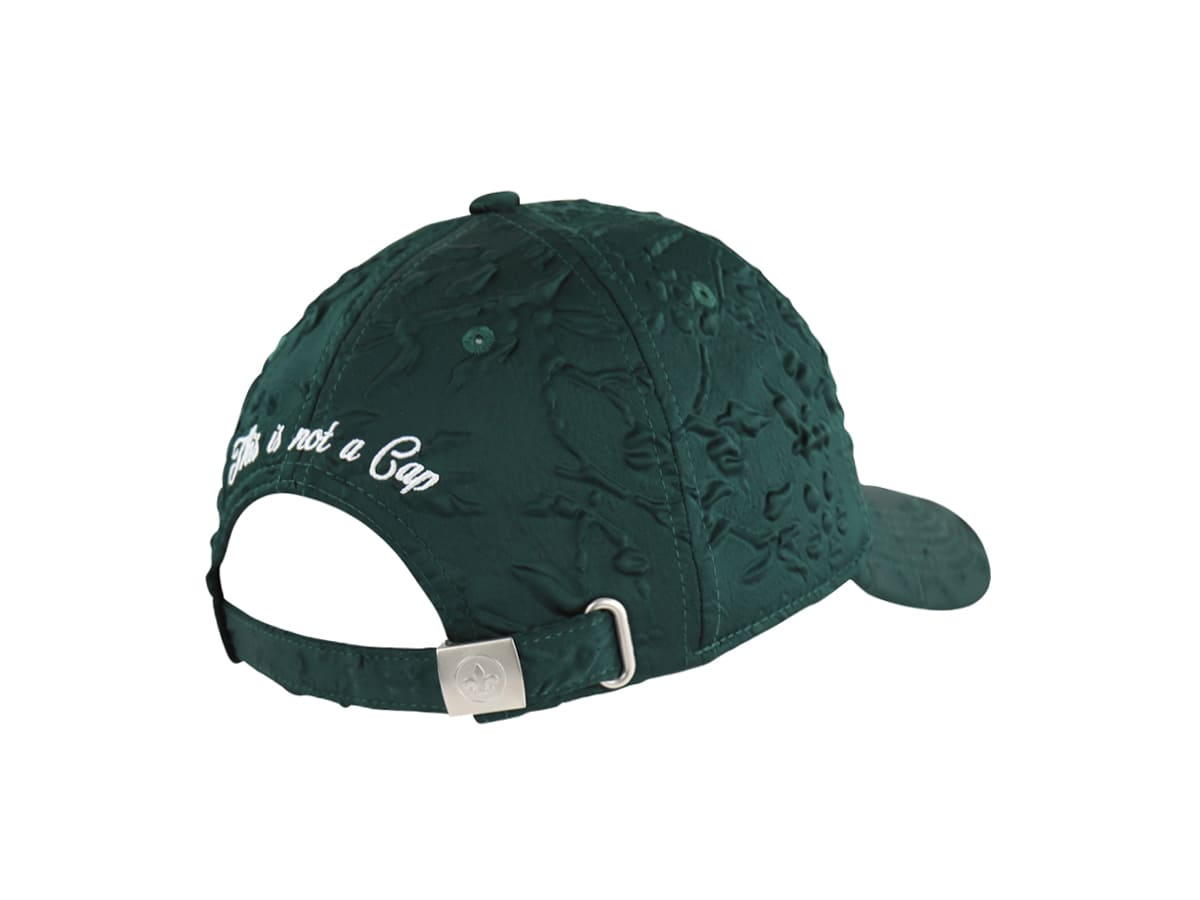 Casquette Satiné Soufflé Vert Forêt LXH Reykjavik  3