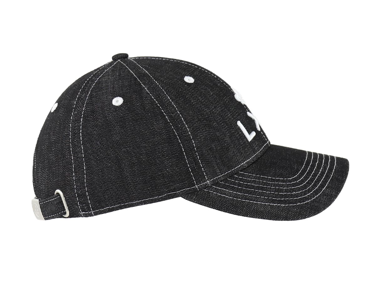 Casquette Jeans Noir LXH Memphis Jean 6