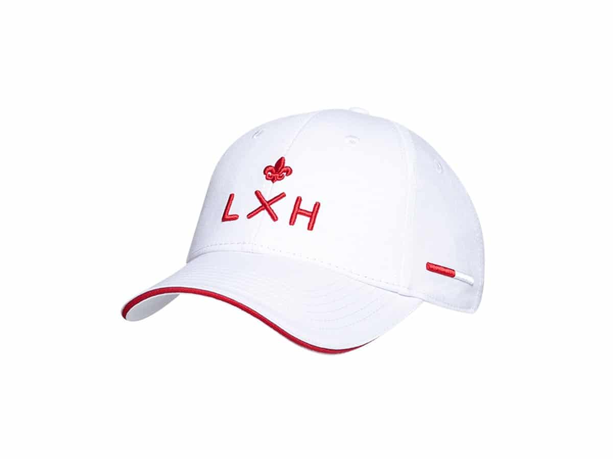 Casquette Coton Monaco GP Blanc LXH Collaboration Coton 1
