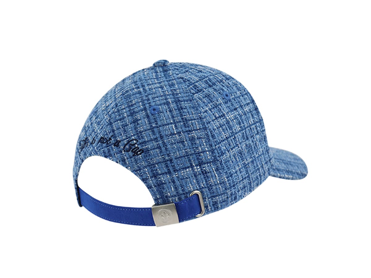 Casquette Tweed Bleu LXH Milan Tweed 5