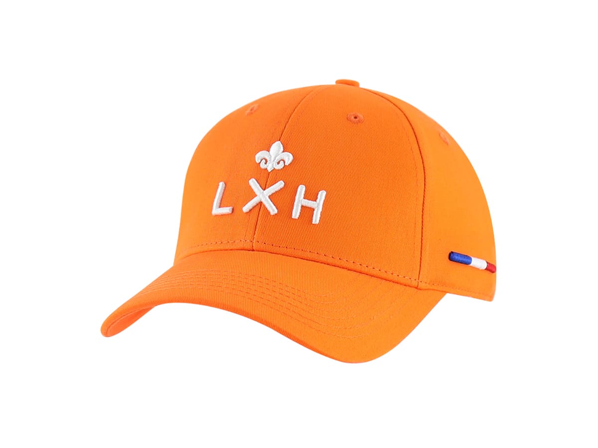 Casquette Coton Orange LXH Paris Coton 1